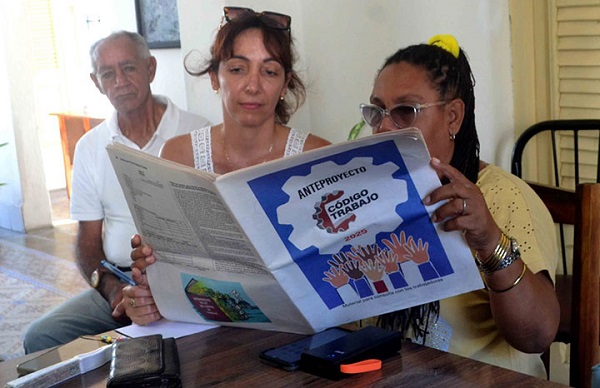 Más de 97 mil propuestas de trabajadores enriquecen el anteproyecto del nuevo Código de Trabajo